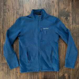 Marmot Small Blue Drop Line Fleece Jacket